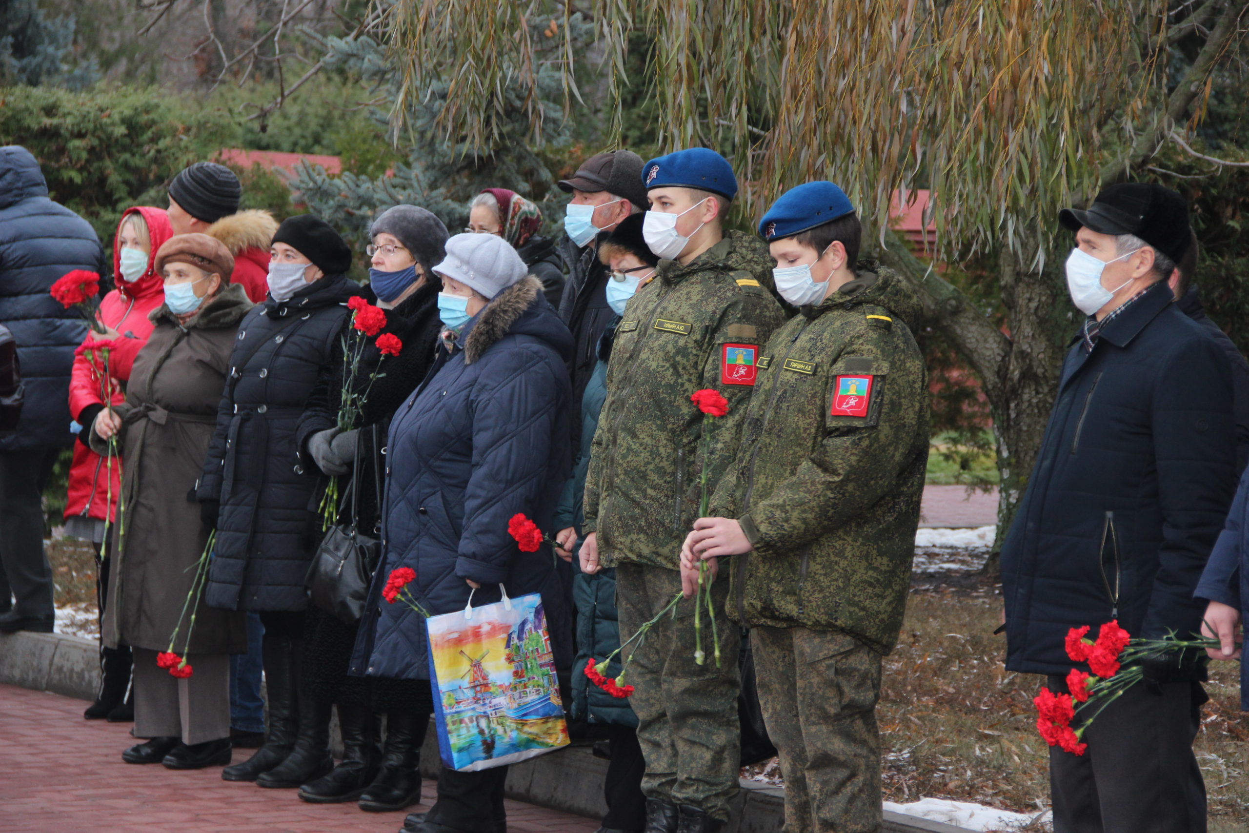 26 ноября почтили память тамбовских воинов, погибших на Северном Кавказе