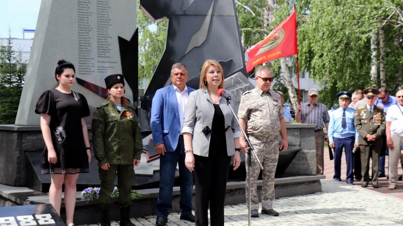 18.06.2022 года в Тамбове у мемориала воинам-афганцам сегодня прошел митинг-концерт в поддержку специальной военной операции в Украине. Его приурочили ко Дню ветеранов боевых действий.