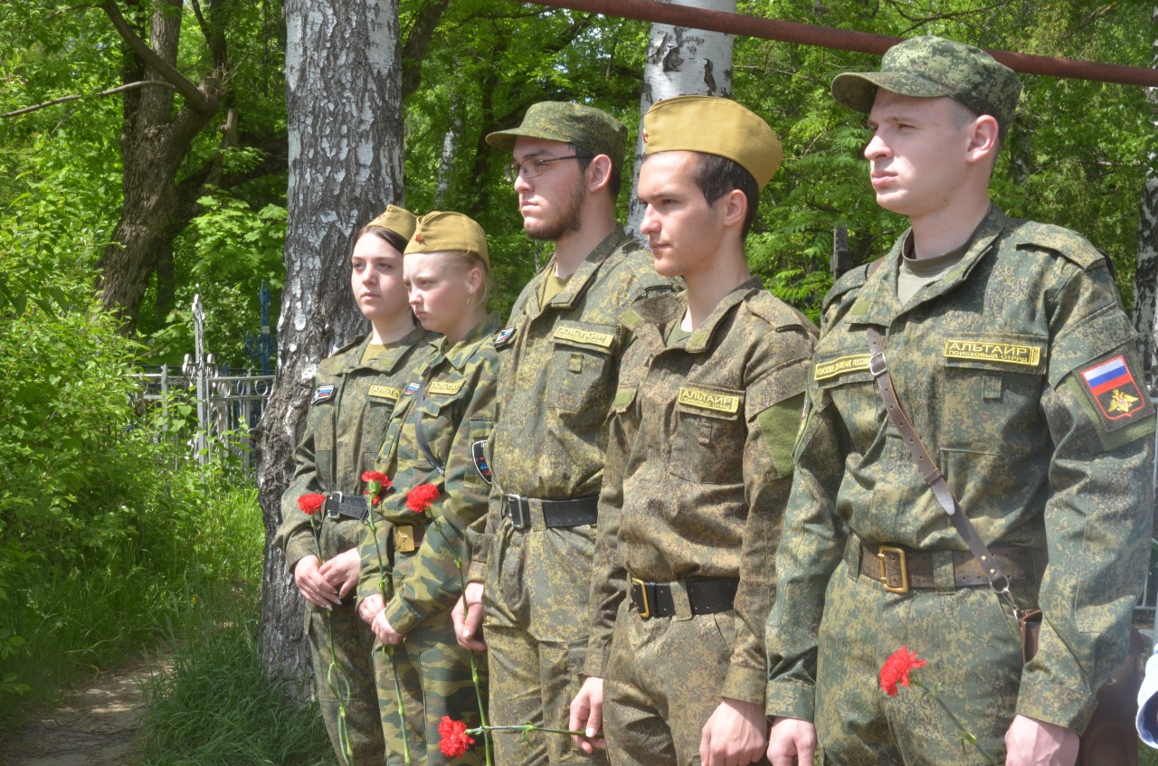 26 мая в Тамбове почтили память добровольца Александра Морозова, героически погибшего на Донбассе