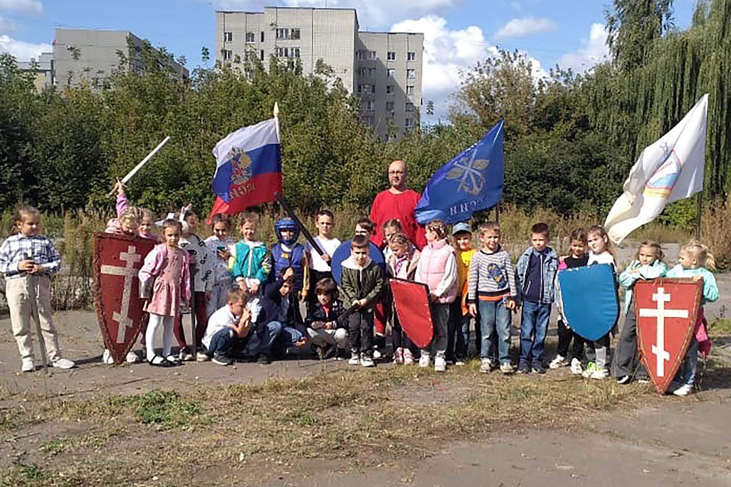 Боевые искусства древней Руси для Тамбовских первоклашек.