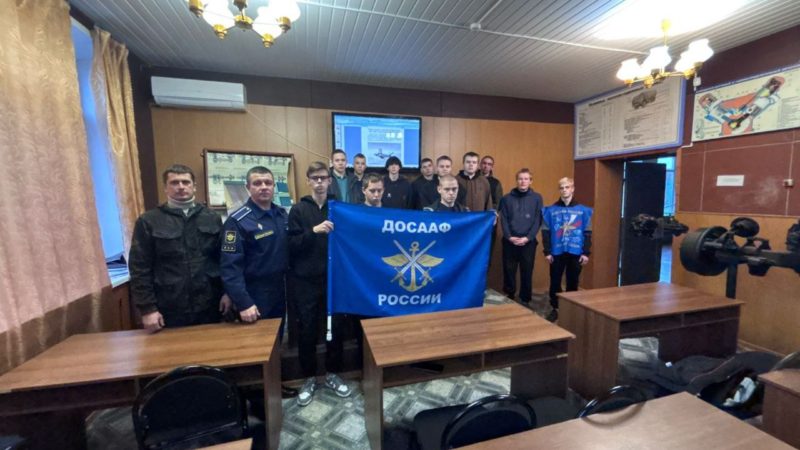 Занятия по ВПВ в Уваровской автошколе ДОСААФ