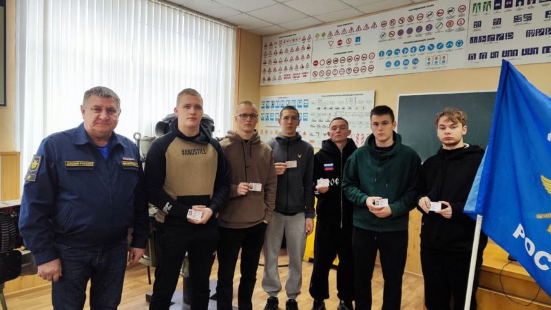 Окончание обучение курсантов ВУС 837 в ОТШ г. Тамбова