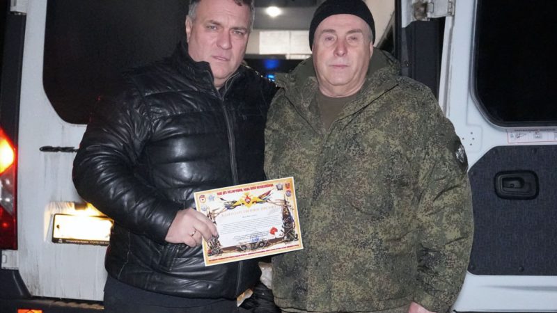 НАША ПОМОЩЬ УКРЕПЛЯЕТ ПОЗИЦИИ: ДВА КАМАЗА С МАТЕРИАЛАМИ ДЛЯ 136-Й БРИГАДЫ